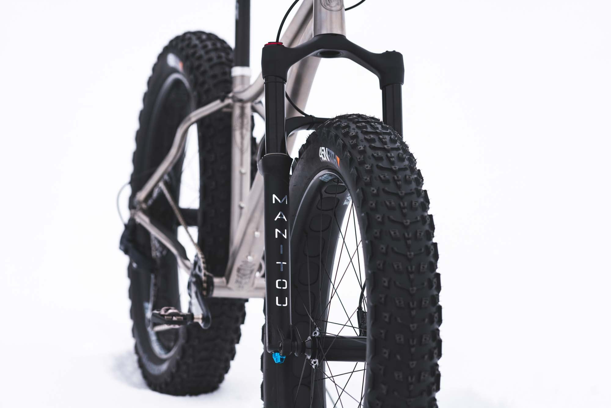 Carbon Fiber Enve Fat Bike Fork Why Cycles Big Iron V2 GX Eagle